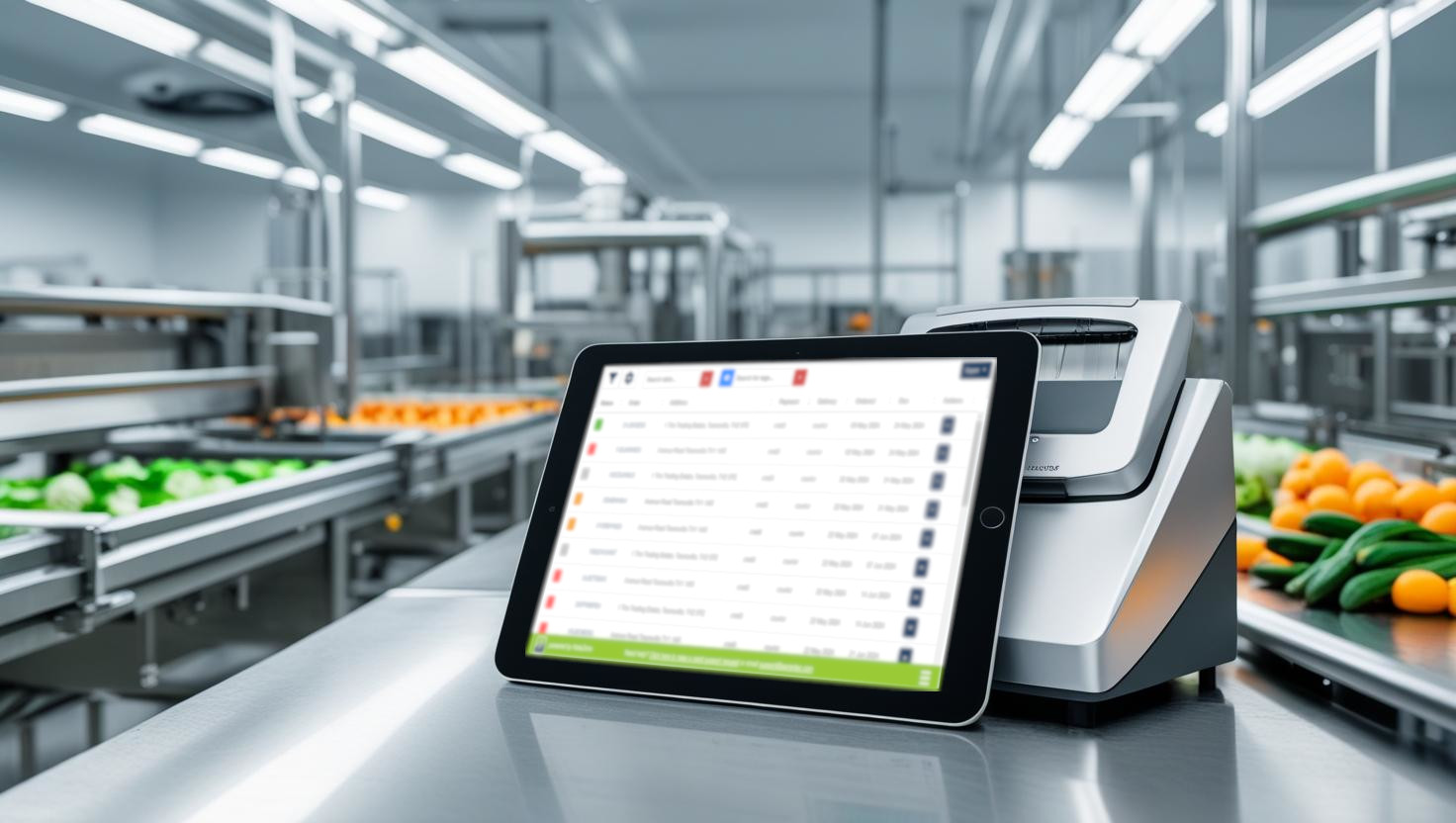 Food traceability and ERP software for manufacture and distribution